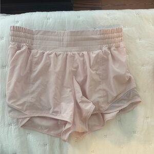 Lululemon hotty hot Light Pink Athletic Shorts